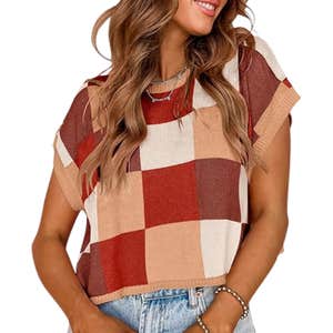 amazon, Saodimallsu Cap Sleeve Crop Top