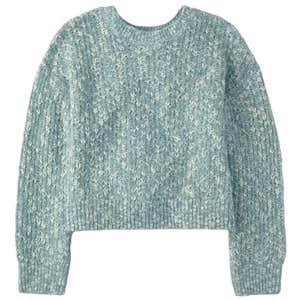 the children's place, The Children's Place Girls Long Sleeve Marled Shaker Stitch Cable Knit Sweater