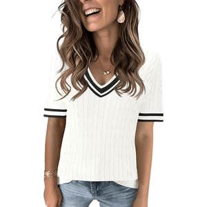 Kistore Summer Short Sleeve Sweater