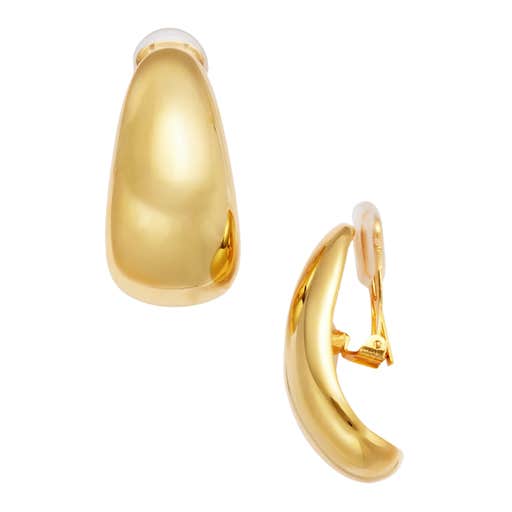 bloomingdale's, Kenneth Jay Lane Long Tapered Hoop Earrings