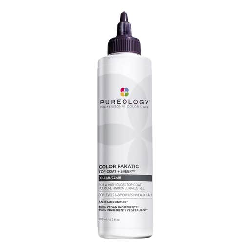 sephora, Pureology Color Fanatic Top Coat + Clear Hair Gloss