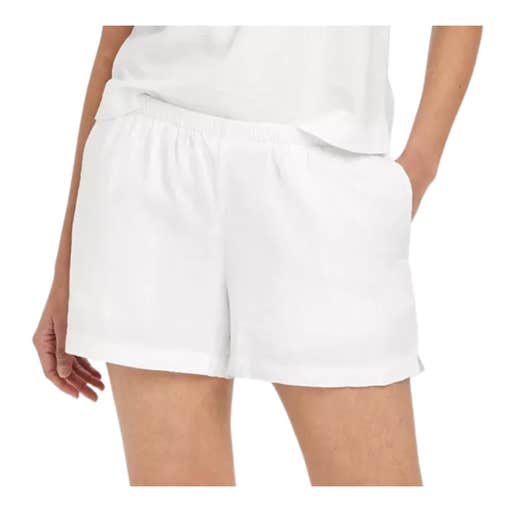 target, A New Day Mid-Rise Linen Pull-On Shorts