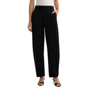 Nordstrom; Anne Klein Slash Pocket Barrel Leg Pants