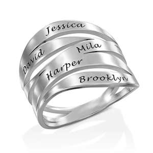 Theo Grace Margeaux Custom Ring in Silver