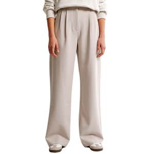 Abercrombie & Fitch Sloane Tailored Wide Leg Pant