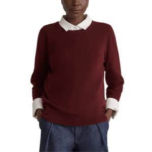 Mongolian Cashmere Crewneck Sweater