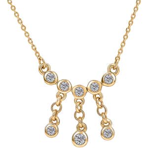 Shop LC, Luxuriant Lab Grown Diamond G-H SI 0.25 ctw Necklace