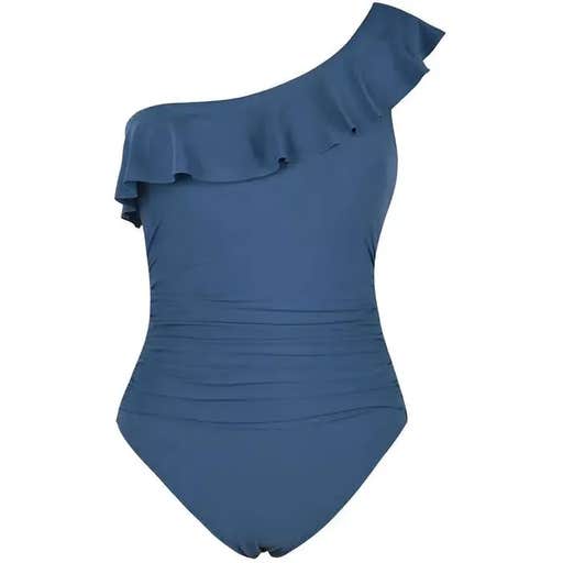amazon, Hilor One Piece Asymmetric Swimsuit