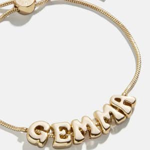 Bubble Slider Custom Bracelet