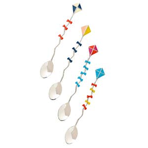 anthropologie, AnthroHome Marilene Stainless Steel Spoons, Set of 4
