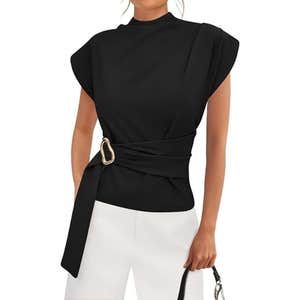 amazon, PRETTYGARDEN Summer Business Casual Tops