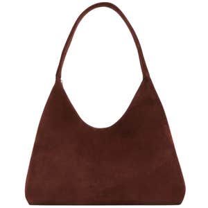 Mansur Gavriel Candy Suede Shoulder Bag