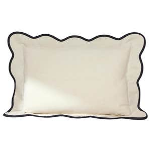 amazon, Lush Decor Coastal Chic Scalloped Edge Throw Pillow Cover