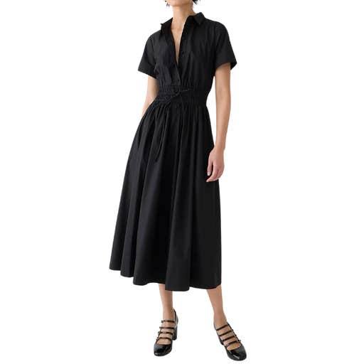 j.crew, J.Crew Elena Shirtdress In Cotton Poplin