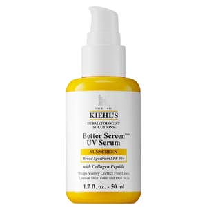 amazon, Kiehl's Better Screen UV Serum SPF 50+ Facial Sunscreen