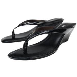 zara, Zara Leather Wedge Sandals