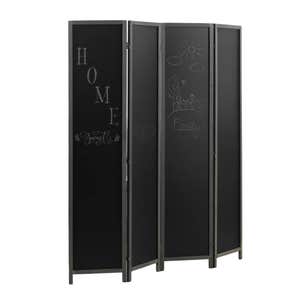 Winston Porter Bolan Vintage Chalkboard Folding Room Divider