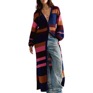 free people, We The Free Color Study Maxi Cardi