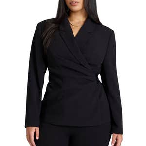 ELOQUII Wrap Blazer