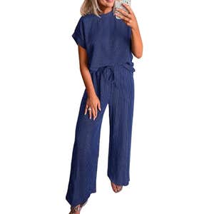 amazon, KIRUNDO 2 Piece Dressy Matching Lounge Set