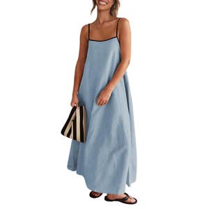 Senllen Women's Linen Dress