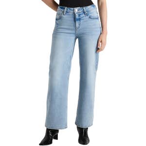 quince, Quince Luna Stretch Relaxed Straight Jeans