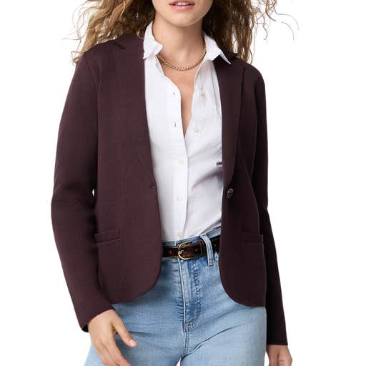 j.crew factory, J.Crew Factory 100% Cotton Schoolboy Sweater-Blazer