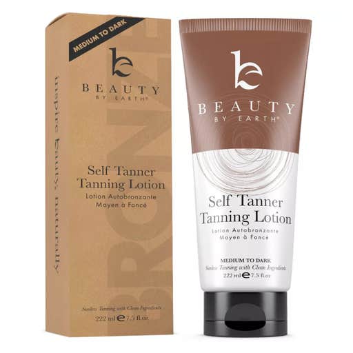 target, Beauty By Earth Self Tanner Tanning Lotion