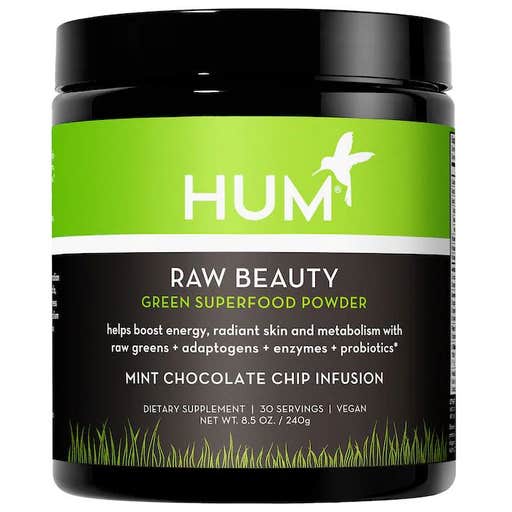 sephora, Hum Nutrition Raw Beauty Green Superfood Powder