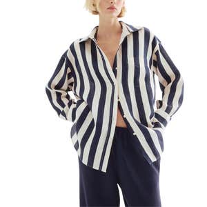 H&M Oversized Linen Shirt