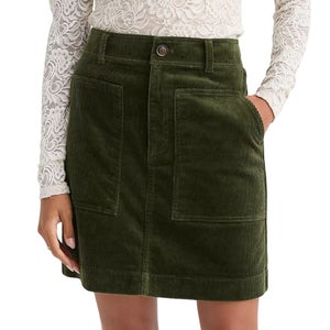 Loft Corduroy Mini Pocket Skirt