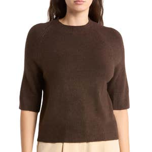 nordstrom rack, Vince Camuto Crewneck Short Sleeve Sweater