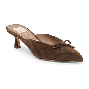 Nordstrom; Dolce Vita Cleo Pointed Toe Kitten Heel Mule