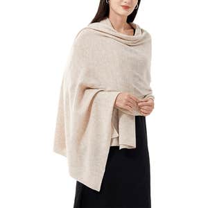 Luxury 100% Cashmere Extra Large Wrap Scarf
