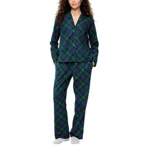 Old Navy Printed Flannel Pajama Set
