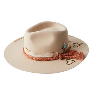 Mossant Roundtop Brimmed Felt Hat