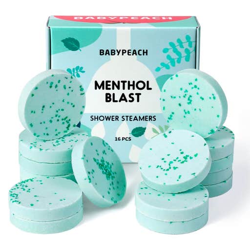 amazon, BABYPEACH Menthal Blast Shower Steamers