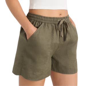 quince, Quince 100% European Linen Shorts