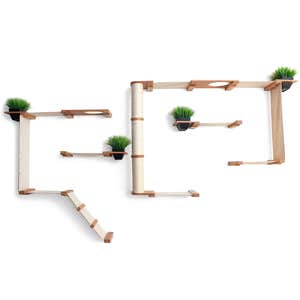 Catastrophic Creations The Gardens Modern Cat Tree with Plants