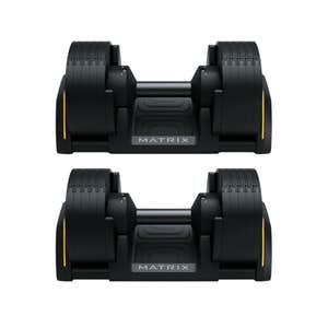 Matrix DB50 50 lb. Adjustable Dumbbells