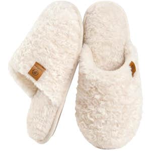 amazon, EverFoams Fuzzy Slippers Cozy House Shoes