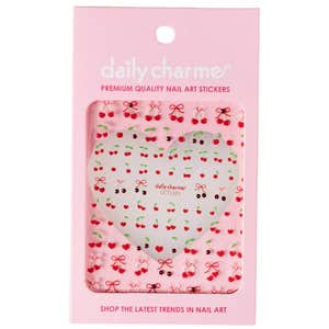Anthropologie Daily Charme 3D Patchwork Hearts Nail Stickers