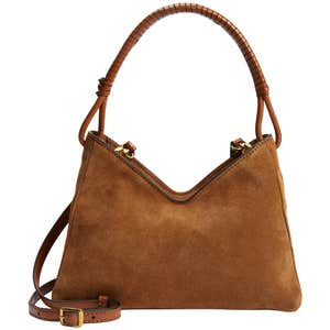 nordstrom rack, STAUD Valerie Suede Shoulder Bag