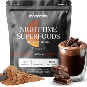 MoonBrew Nighttime Magnesium Hot Cocoa