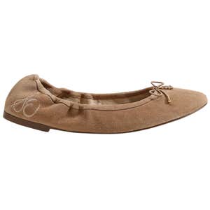 sam edelman, Sam Edelman Felicia Ballet Flat in Cyprus Tan Suede