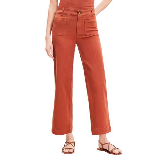 loft, Loft Palmer Wide Leg Crop Pants