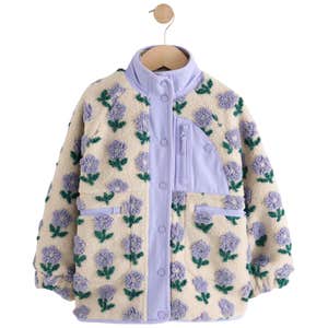 next, Next Button Up Borg Jacket