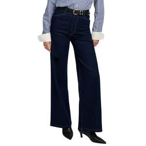 Nordstrom; Favorite Daughter The Mischa Super High Waist Wide Leg Jeans