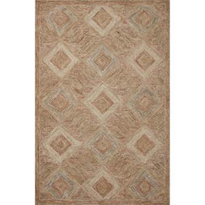 Alexander Home Palazzo Diamond 100% Wool Hand-Tufted Area Rug