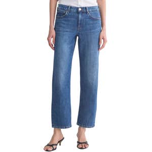 everlane, Everlane Low-Rise Straight Jean